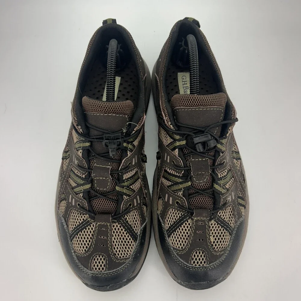 G.H. Bass & Co Shoes Mens Size 10 Brown Bass Surfside Hiking Trail Sneakers